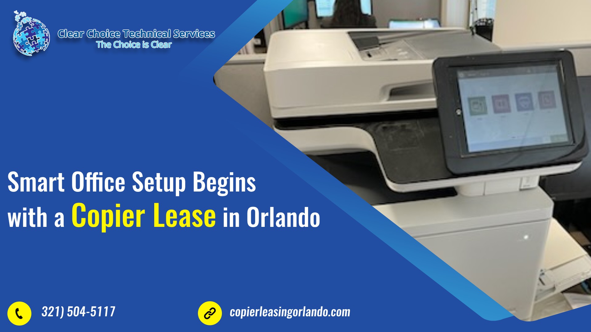 Smart Office Setup Begins with a Copier Lease in Orlando