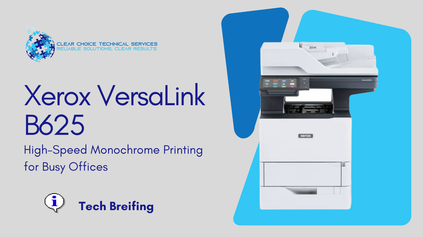You are currently viewing Xerox VersaLink B625 in Orlando – High-Speed Monochrome Printing for Growing Offices