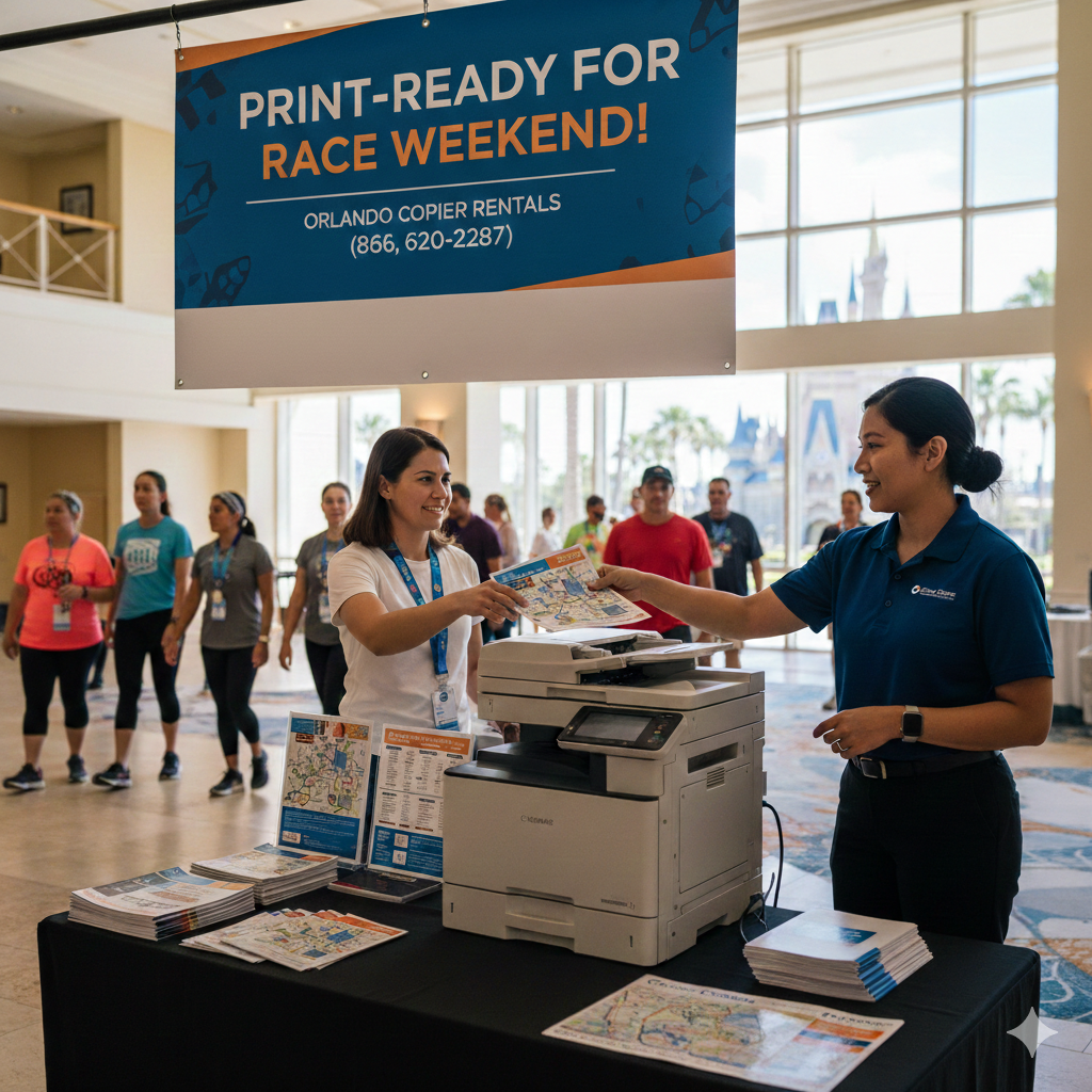 Read more about the article Race-Ready Printing: Orlando Copier Rentals for Marathon & Hospitality Businesses